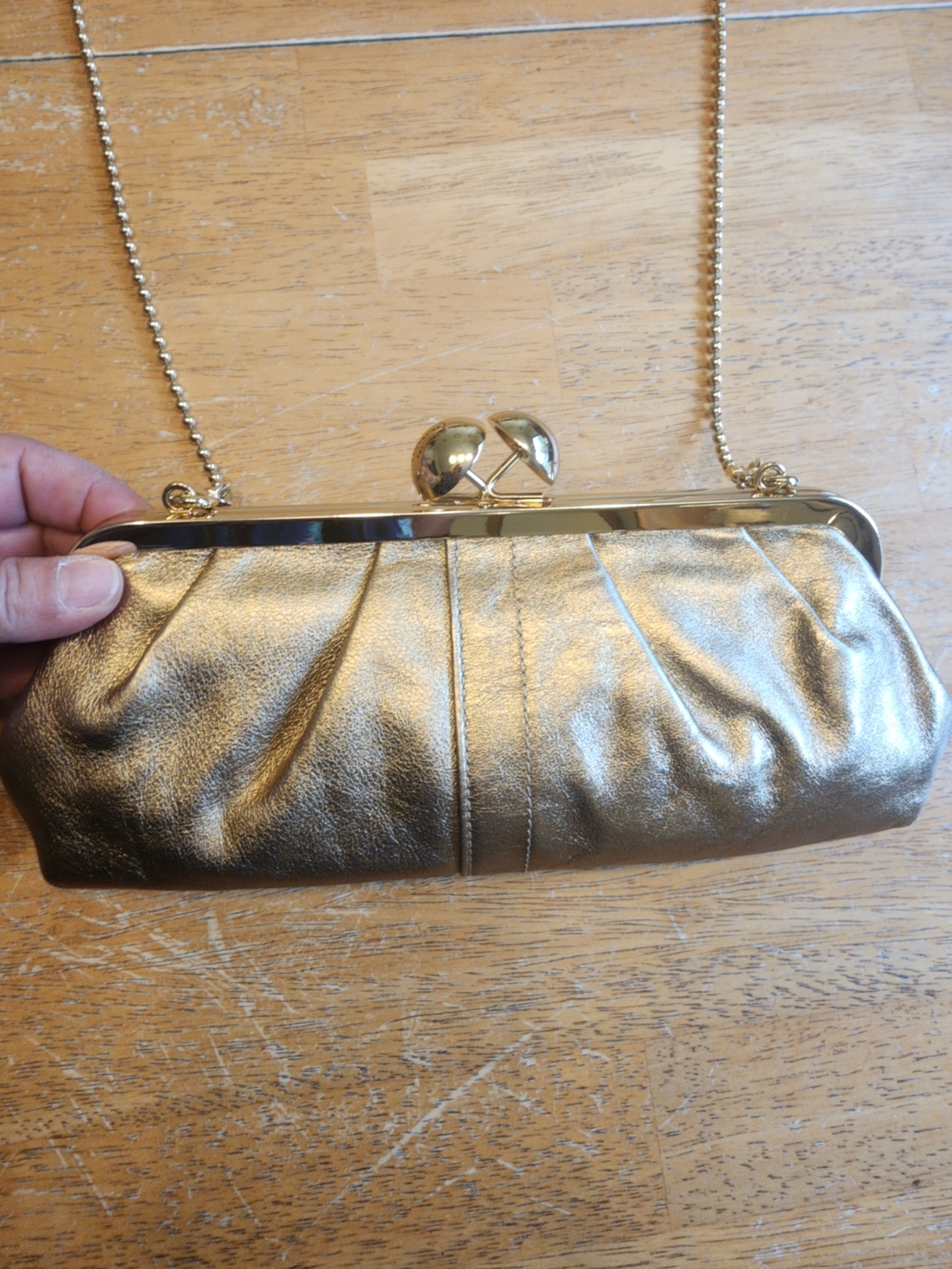 Coach 1941 Legacy Satin Kisslock Amanda Convertible Shoulder Bag Leopard Print